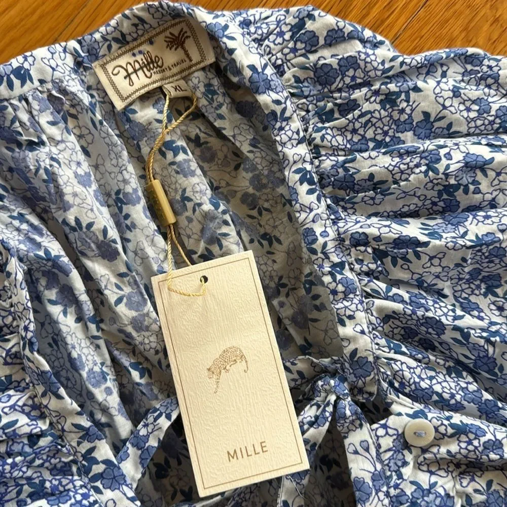 Anthropologie Mille Amalie Midi Skirt